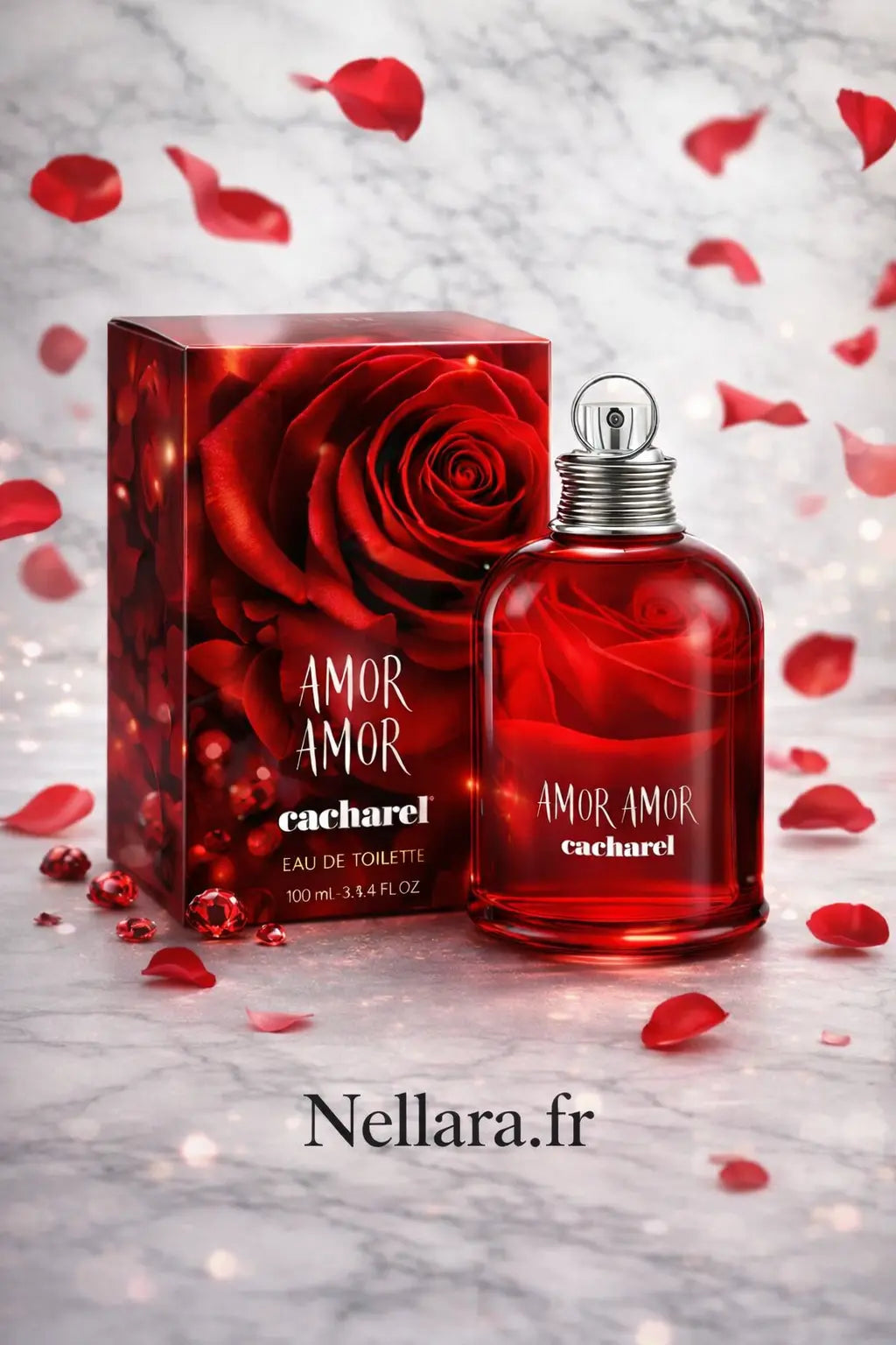 Amor Amor Cacharel – Parfum Iconique aux Notes de Rose et de Passion - Néllara Cosmetics